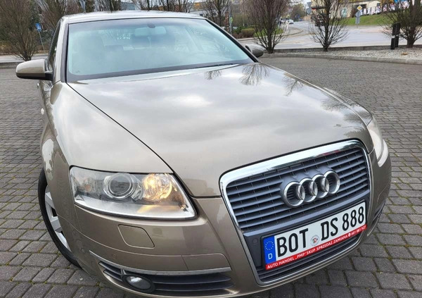 Audi A6 cena 23900 przebieg: 220000, rok produkcji 2008 z Gniew małe 436